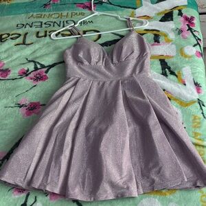 B Darlin Light Purple Dress